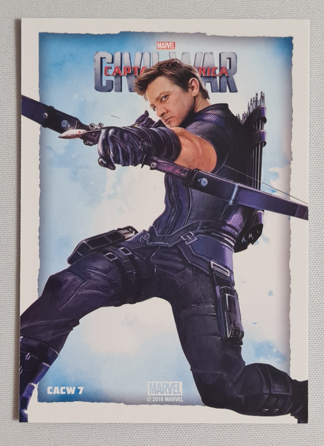 Hawkeye - 2016 Marvel Civil War - Captain America - Divided We Fall #CACW7
