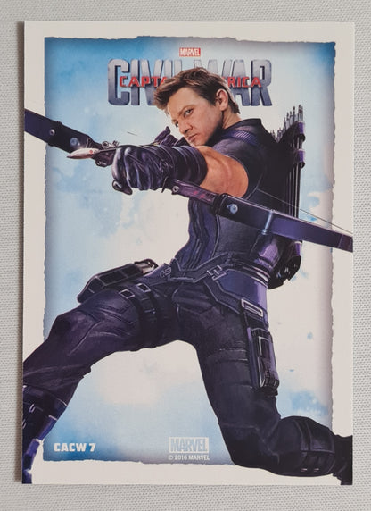Hawkeye - 2016 Marvel Civil War - Captain America - Divided We Fall #CACW7