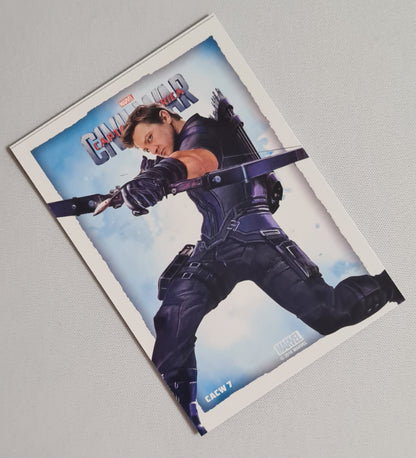 Hawkeye - 2016 Marvel Civil War - Captain America - Divided We Fall #CACW7