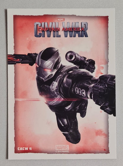War Machine - 2016 Marvel Civil War - Captain America - Divided We Fall #CACW4