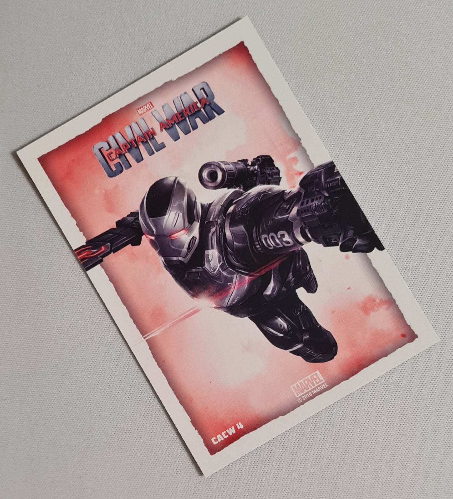 War Machine - 2016 Marvel Civil War - Captain America - Divided We Fall #CACW4