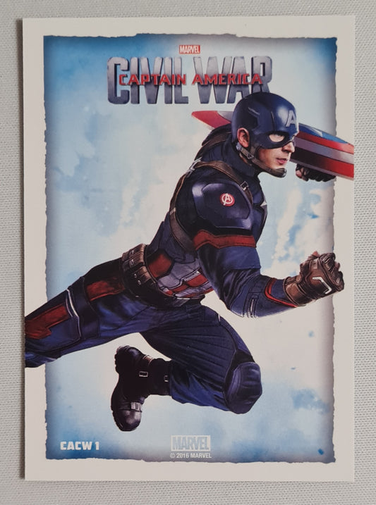 Captain America - 2016 Marvel Civil War - Captain America - Divided We Fall #CACW1