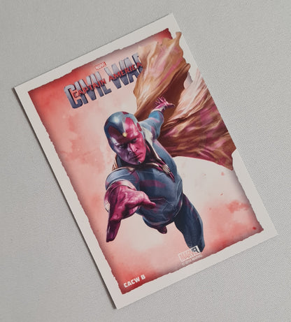 Vision - 2016 Marvel Civil War - Captain America - Divided We Fall #CACW8