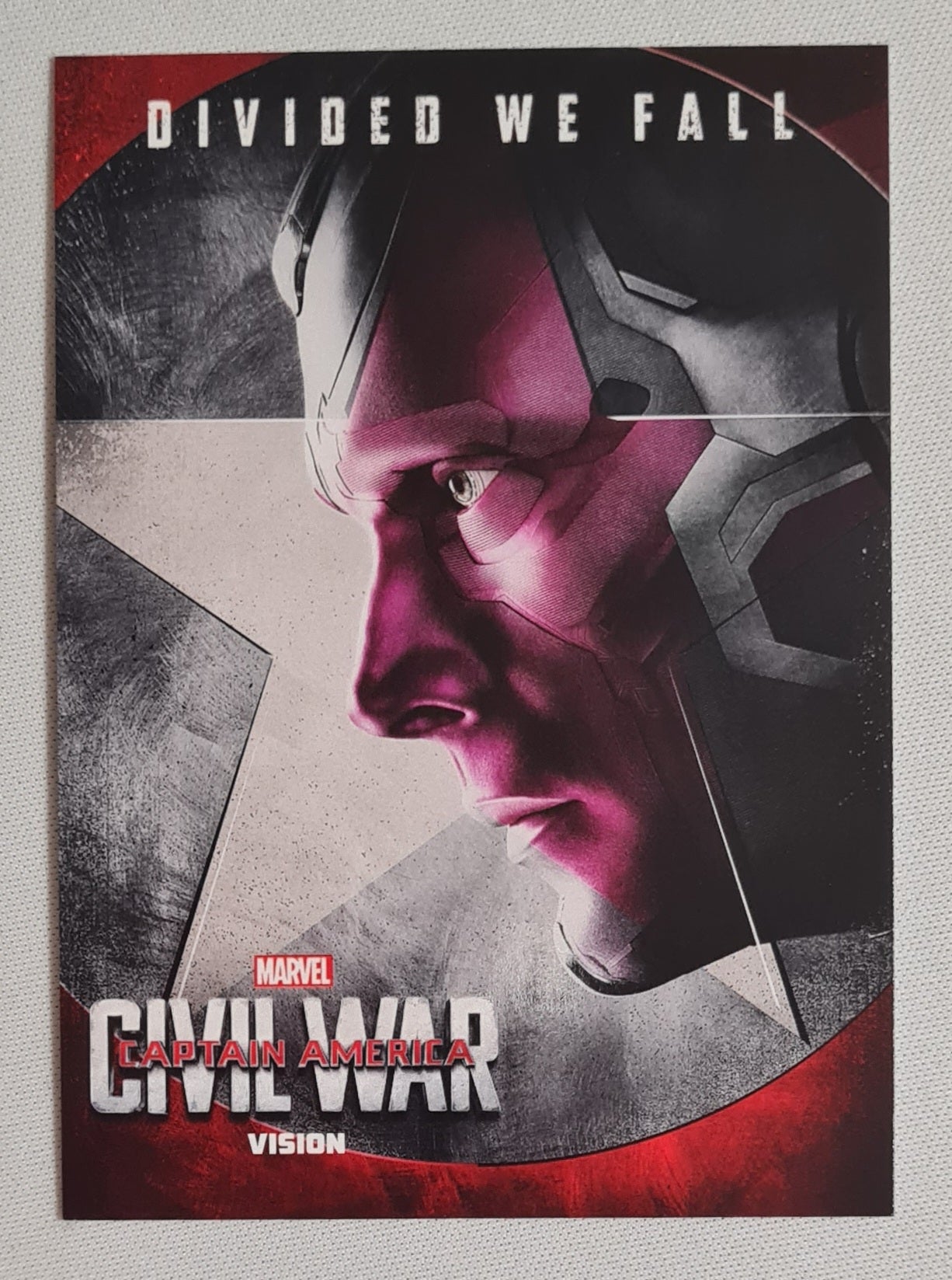 Vision - 2016 Marvel Civil War - Captain America - Divided We Fall #CACW8