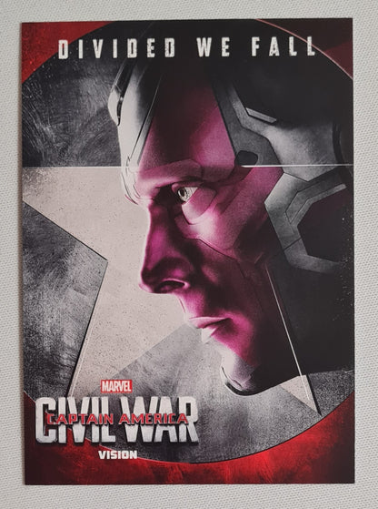 Vision - 2016 Marvel Civil War - Captain America - Divided We Fall #CACW8
