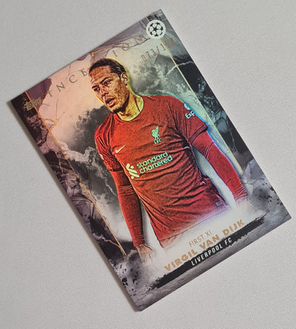 Virgil van Dijk - 2023 Topps Inception First XI Liverpool FC (CL) /150