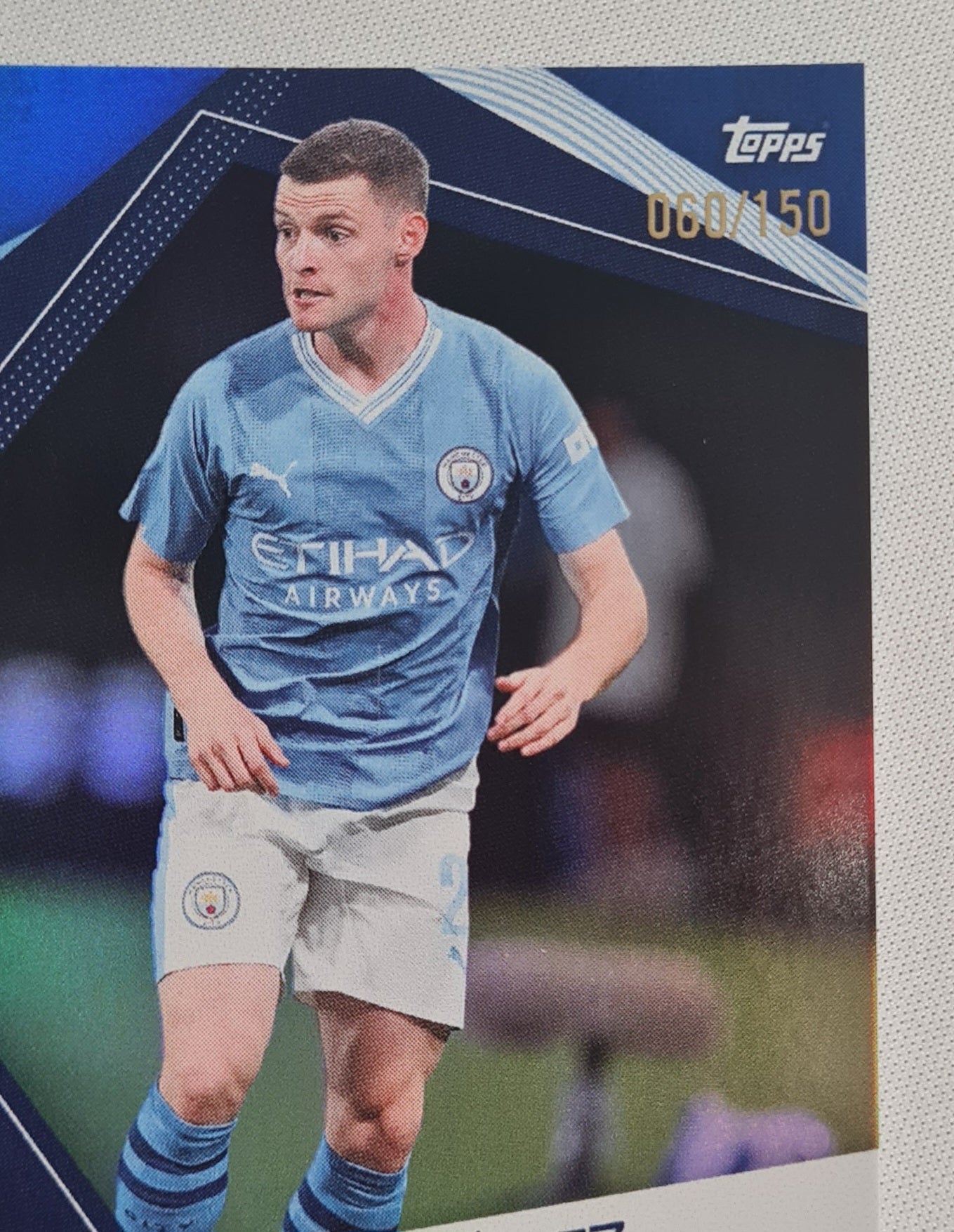 Sergio Gomez - 2023 Topps EPL Manchester City #MAN-9 Refractor /150