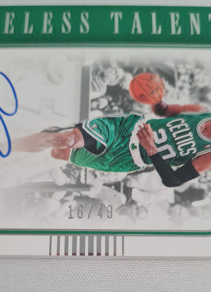 Ray Allen - 2022/23 Panini National Treasures Basketball NBA Boston Celtics #TTS-RAY /49 On-Card Autograph RARE!