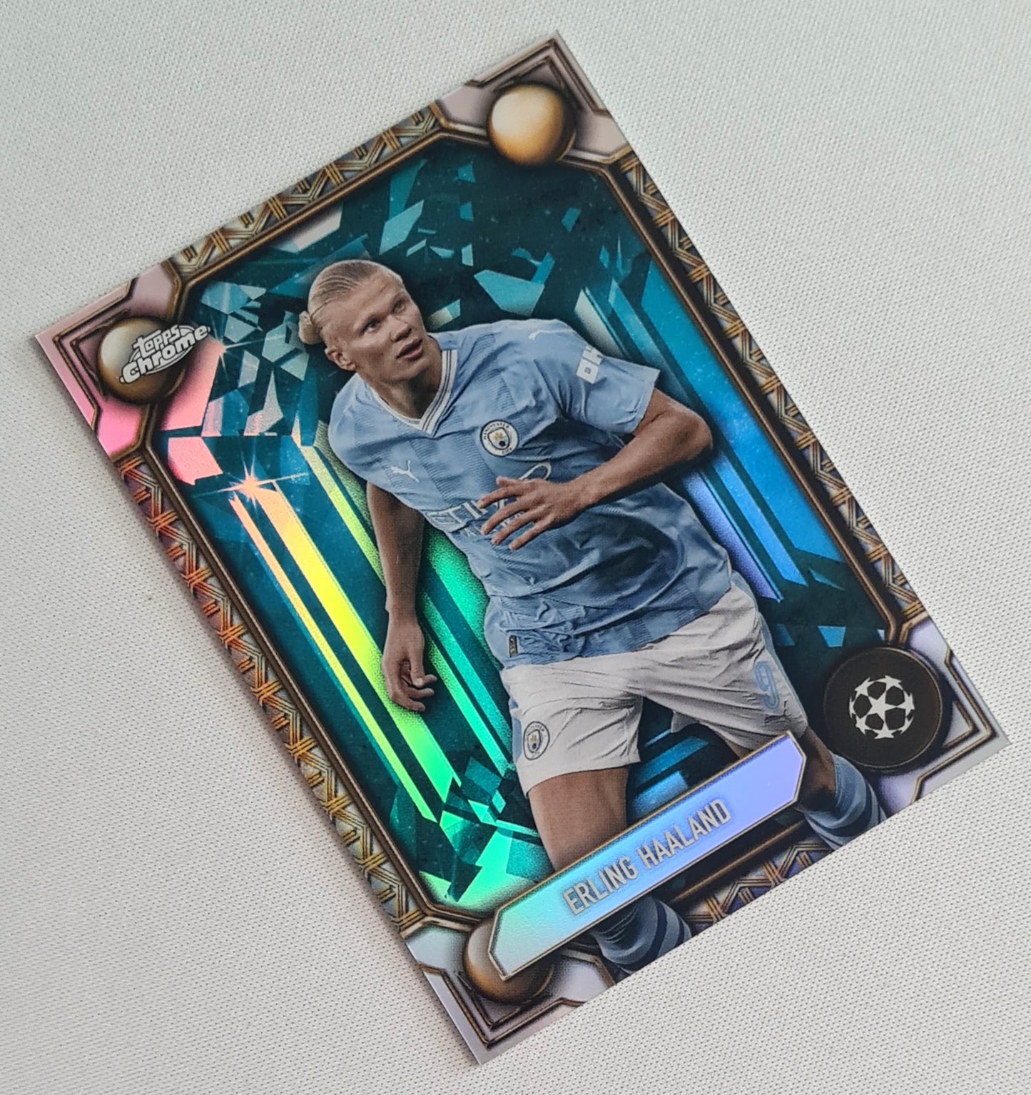 Erling Haaland - 2024 Topps Chrome Manchester City EPL (CL) #JE-1