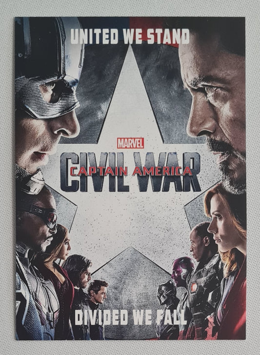 Captain America - 2016 Marvel Captain America Civil War - United we Stand - Divided we Fall