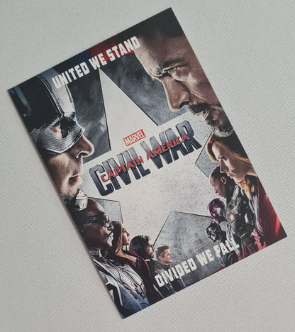 Captain America - 2016 Marvel Captain America Civil War - United we Stand - Divided we Fall
