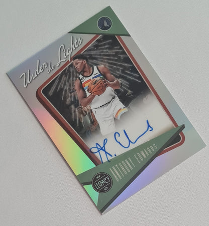 Anthony Edwards - 2022/23 Panini Chronicles Legacy Basketball NBA Minnesota Timberwolves - Under the Lights - #ULA-ANT /Autograph