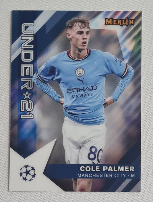 Cole Palmer - 2023 Topps Merlin EPL Manchester City Under 21 #U21-13
