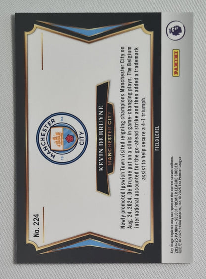 Kevin de Bruyne - 2024/25 Panini Select Premier League Soccer - Field Level - Manchester City #224