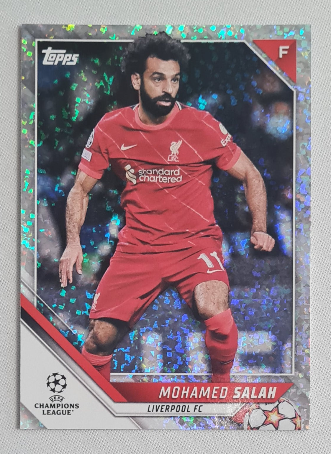 Mohamed Salah - 2022 Topps Premier League Soccer Liverpool (CL) #18