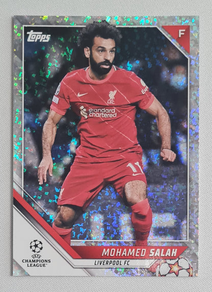 Mohamed Salah - 2022 Topps Premier League Soccer Liverpool (CL) #18