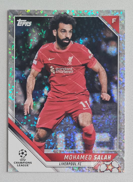 Mohamed Salah - 2022 Topps Premier League Soccer Liverpool (CL) #18