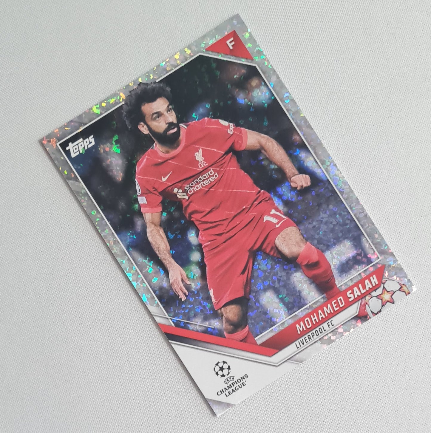 Mohamed Salah - 2022 Topps Premier League Soccer Liverpool (CL) #18