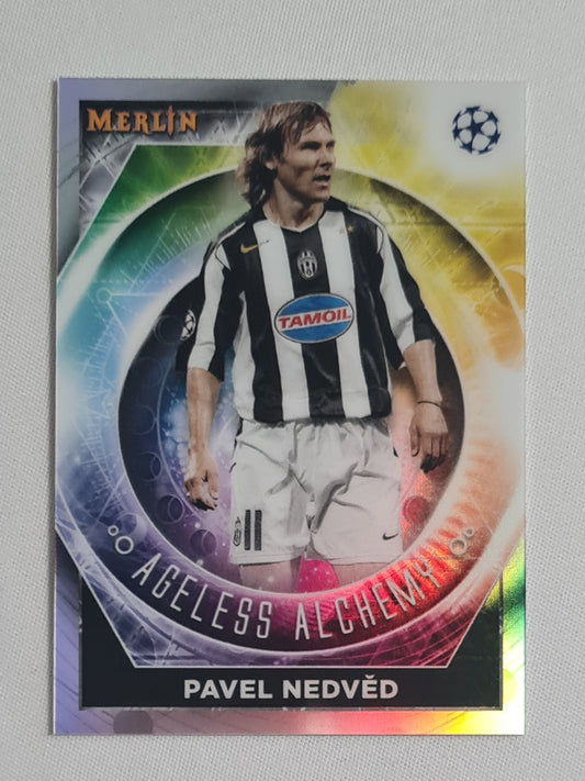 Pavel Nedved - 2023 Topps Merlin Ageless Alchemy Juventus (CL) #AA-6