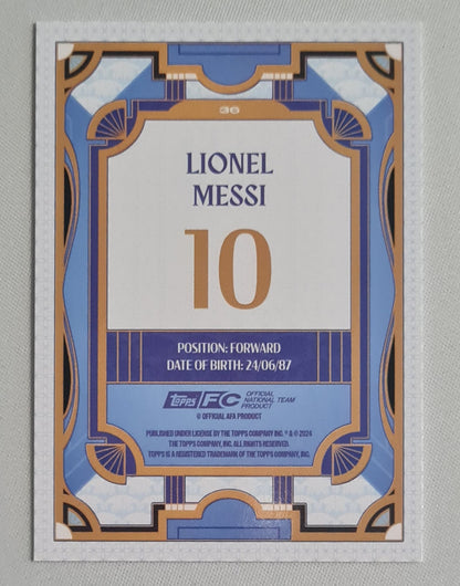 Lionel Messi - 2024 Topps National Team Product (AFA) #36