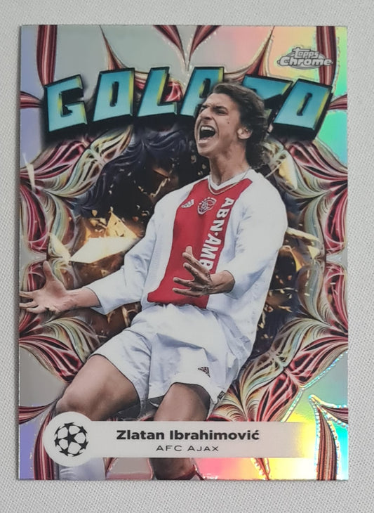 Zlatan Ibrahimovic - 2024 Topps Chrome Golazo AFC Ajax (CL) #GL-15