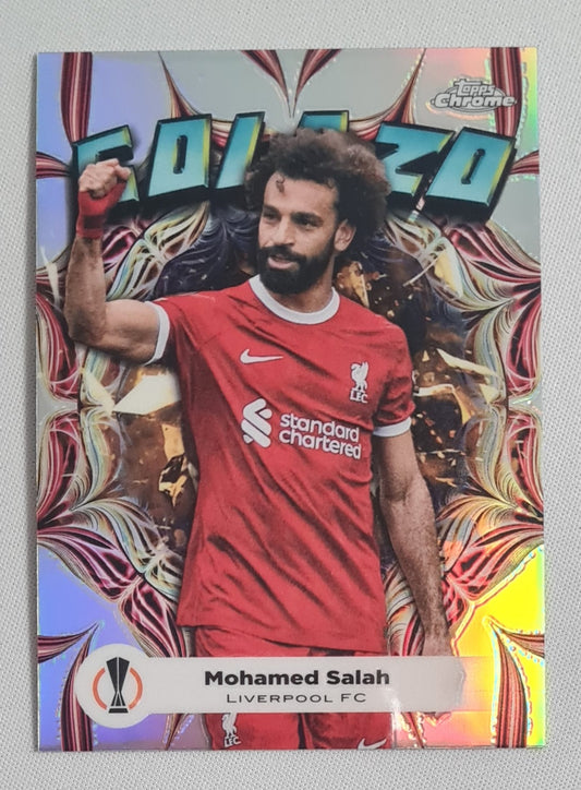 Mohamed Salah - 2024 Topps Chrome Golazo Liverpool FC (EL) #GL-6