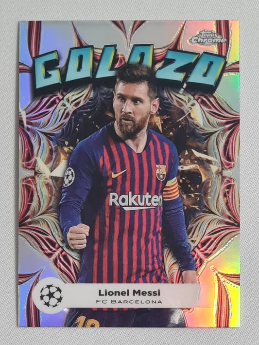 Lionel Messi - 2024 Topps Chrome Golazo FC Barcelona (CL) #GL-5