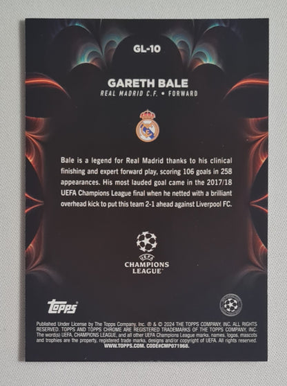 Gareth Bale - 2024 Topps Chrome Golazo Real Madrid C.F. (CL) #GL-10