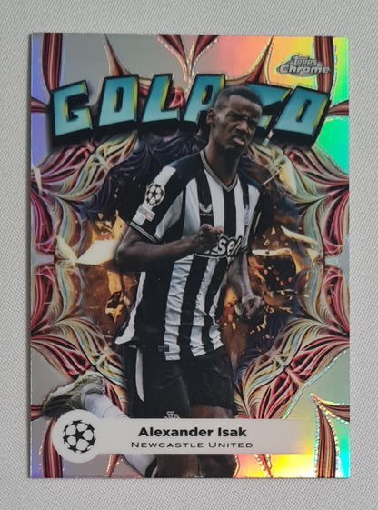 Alexander Isak - 2024 Topps Chrome Golazo NewCastle United (CL) #GL-3