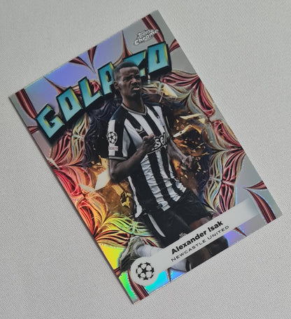 Alexander Isak - 2024 Topps Chrome Golazo NewCastle United (CL) #GL-3