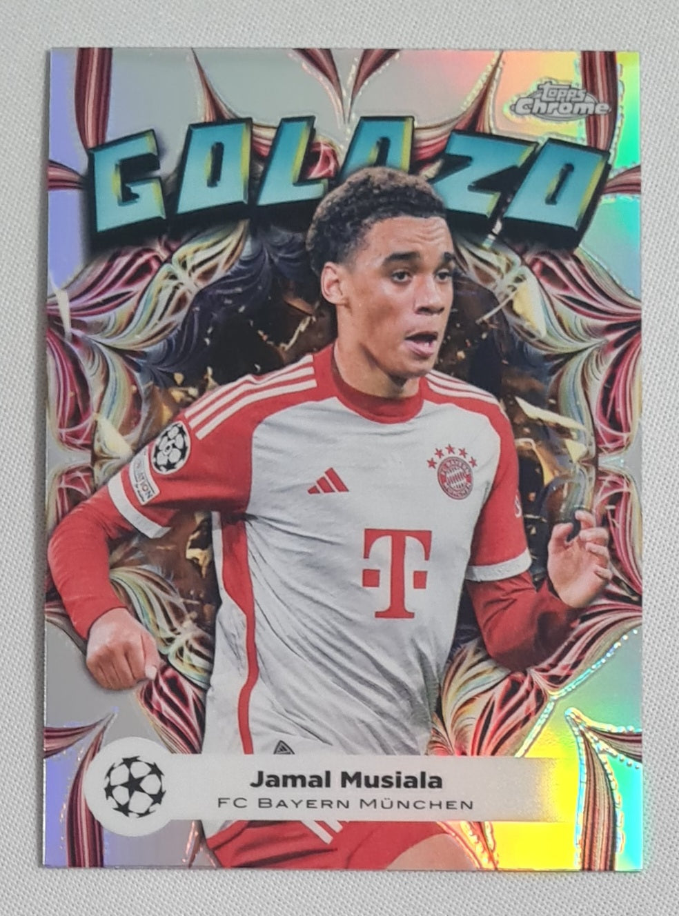 Jamal Musiala - 2024 Topps Chrome Golazo FC Bayern Munchen (CL) #GL-8