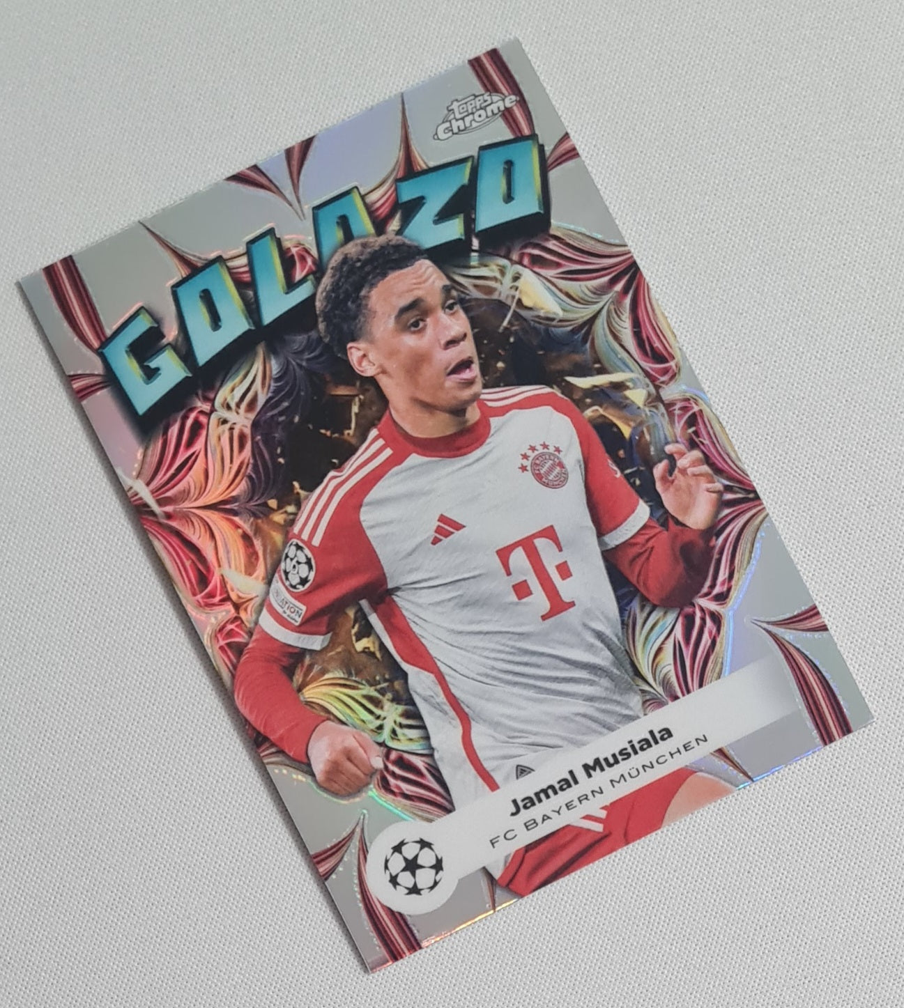 Jamal Musiala - 2024 Topps Chrome Golazo FC Bayern Munchen (CL) #GL-8