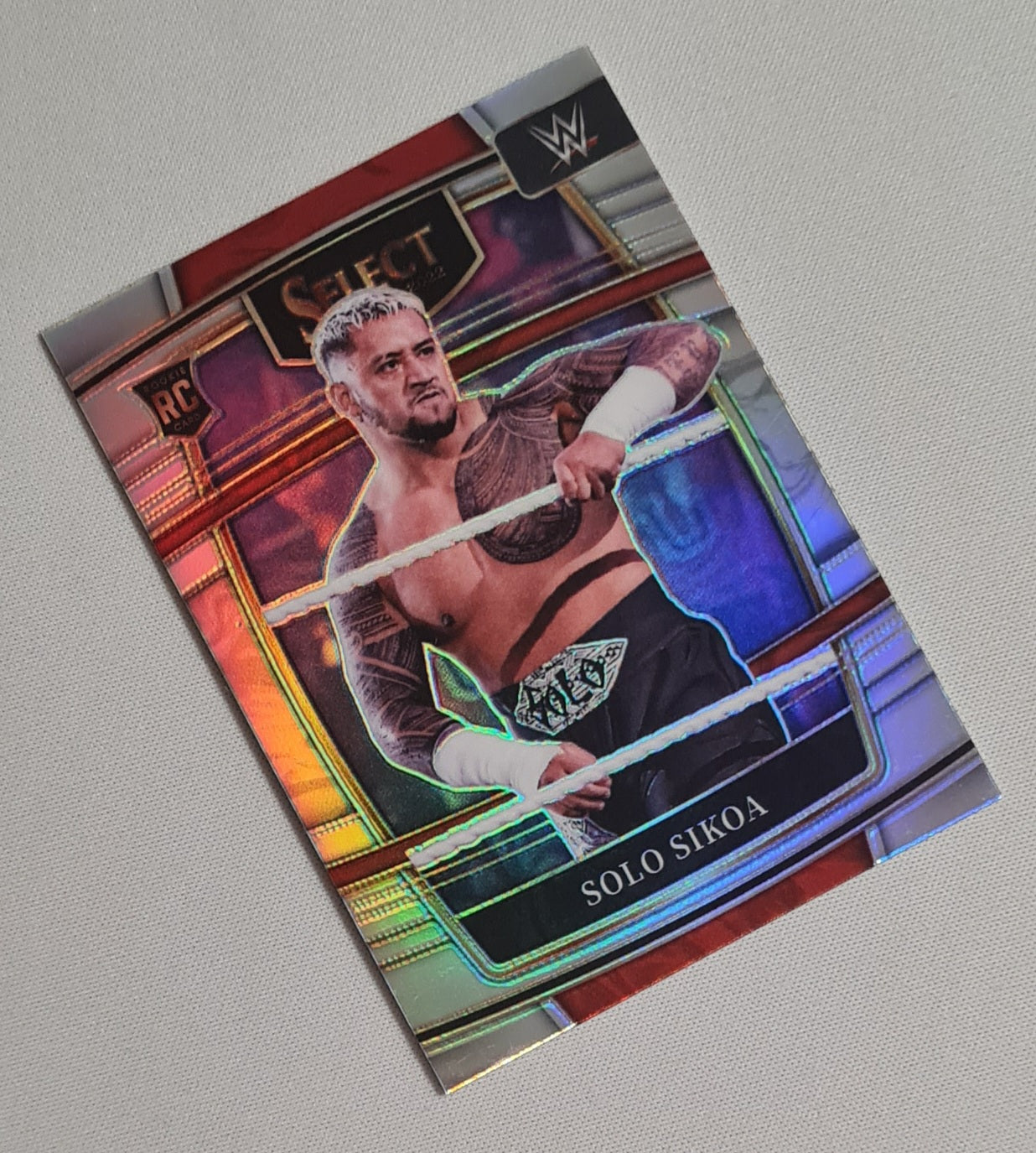 Solo Sikoa - 2022 Panini Select WWE Wrestling NXT 2.0 #58 Refractor