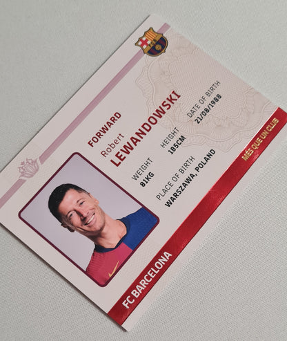 Robert Lewandowski - 2024/25 Barcelona Team Set - FC Barcelona - Mes Que un Club