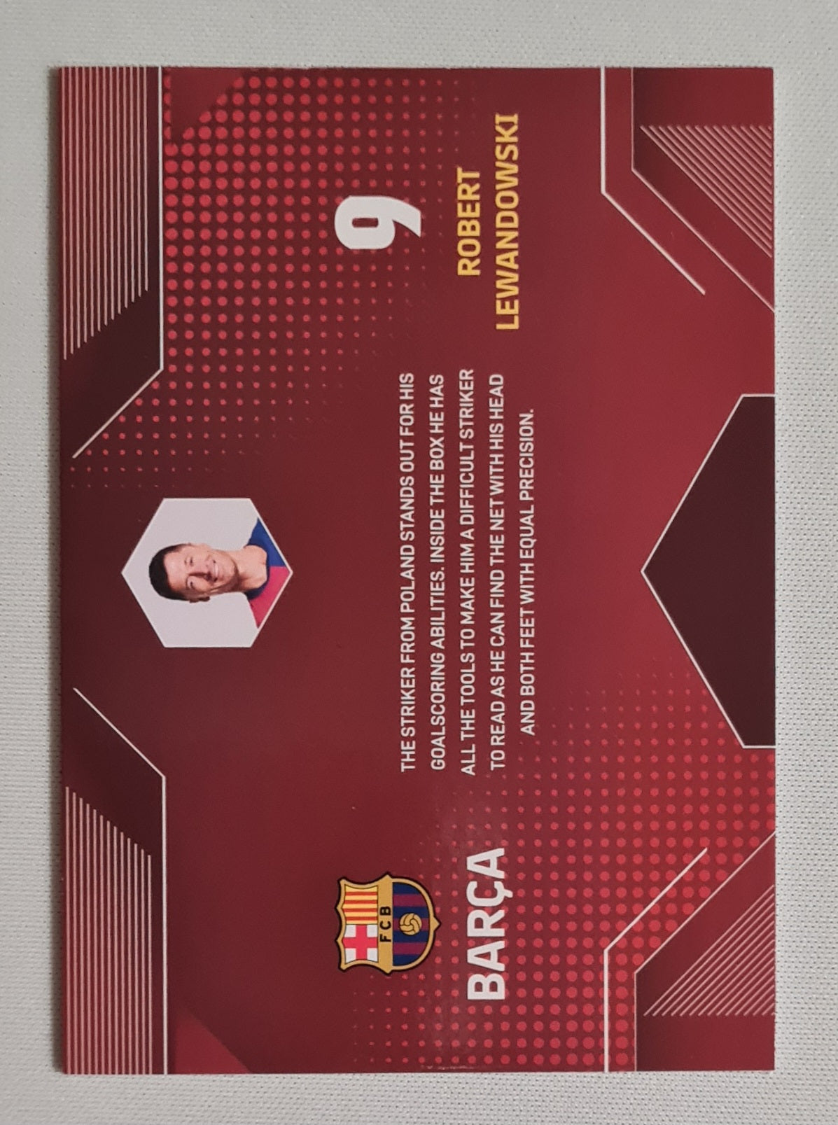 Robert Lewandowski - 2024/25 Barcelona Team Set - FC Barcelona - Mes Que un Club