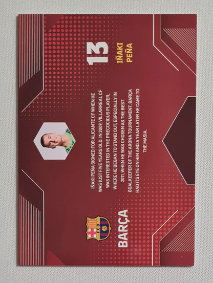 Inaki Pena - 2024/25 Barcelona Team Set - FC Barcelona - Mes Que un Club (made in La Masia)