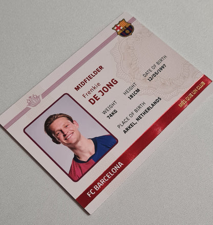 Frenkie de Jong - 2024/25 Barcelona Team Set - FC Barcelona - Mes Que un Club