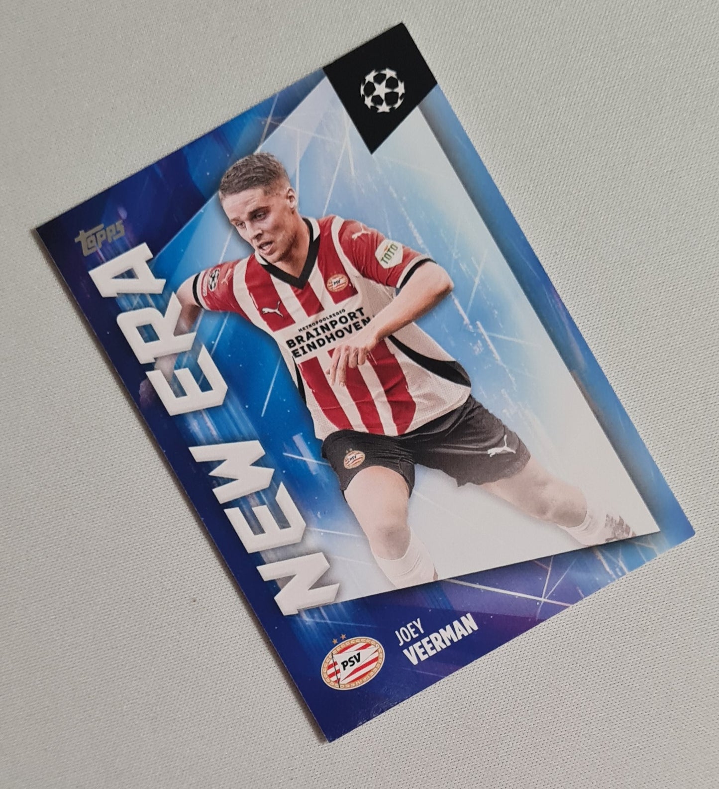 Joey Veerman - 2025 Topps PSV Eindhoven New Era (CL) #NE-21