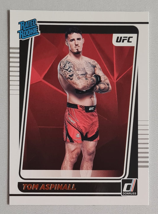 Tom Aspinall - 2022 Panini Donruss UFC Fighter Heavyweight Rated Rookie #216