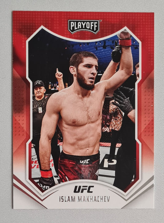 Islam Makhachev - 2022 Panini Chronicles Playoff UFC Fighter Lightweight #163
