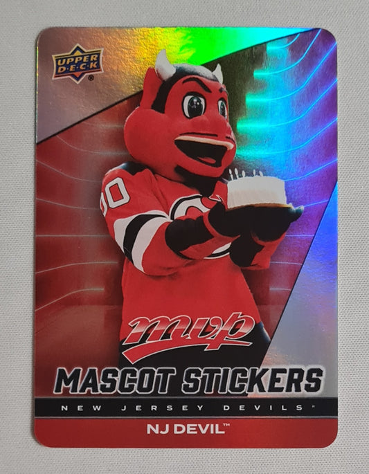 NJ Devil - 2025 UpperDeck NHL Hockey MVP Mascot Stickers #MS-16