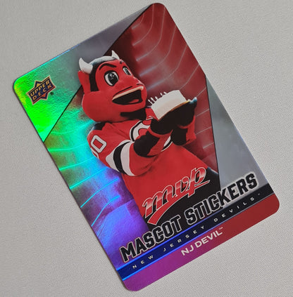 NJ Devil - 2025 UpperDeck NHL Hockey MVP Mascot Stickers #MS-16