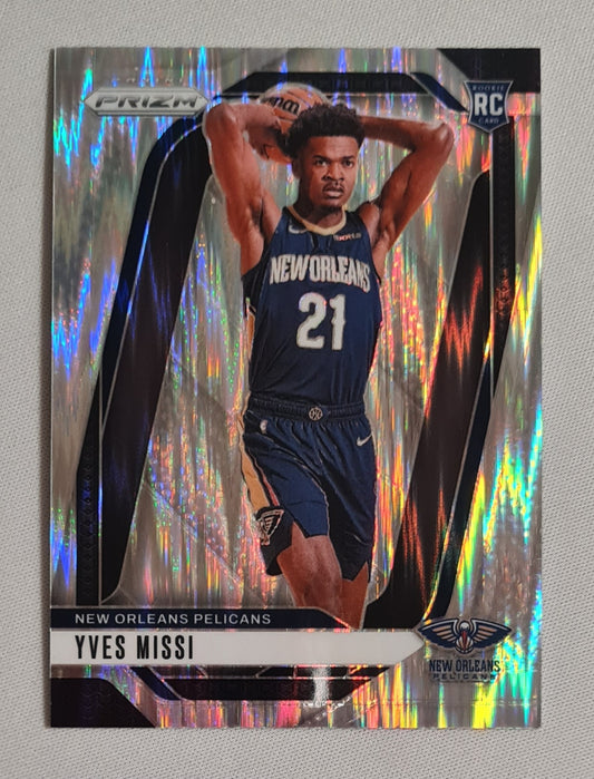 Yves Missi - 2024/25 Panini Prizm Basketball NBA New Orleans Pelicans #233 Skewed Prizm /249