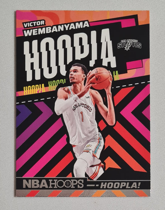 Victor Wembanyama - 2024/25 Panini Hoops Basketball NBA San Antonio Spurs - Hoopla - #12