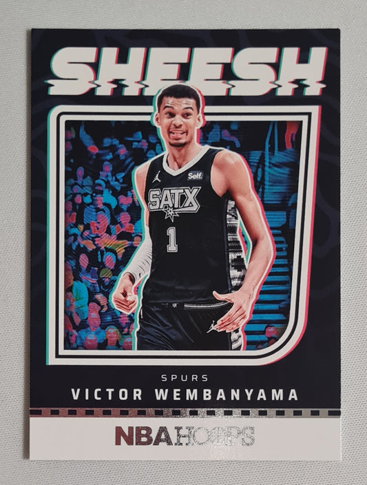 Victor Wembanyama - 2024/25 Panini Hoops Basketball NBA San Antonio Spurs - Sheesh - #19