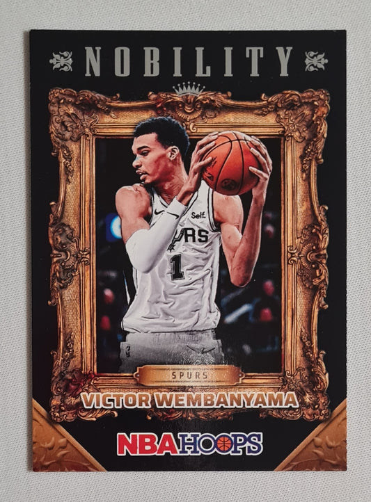 Victor Wembanyama - 2024/25 Panini Hoops Basketball NBA San Antonio Spurs - Nobility - #13