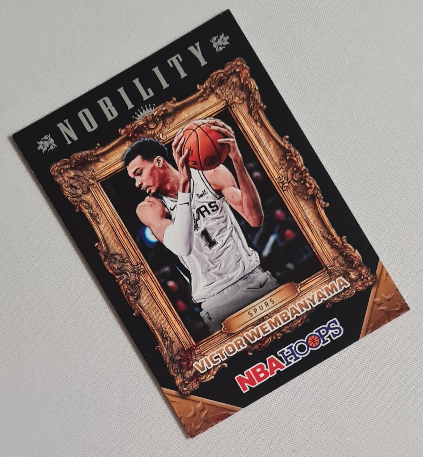 Victor Wembanyama - 2024/25 Panini Hoops Basketball NBA San Antonio Spurs - Nobility - #13