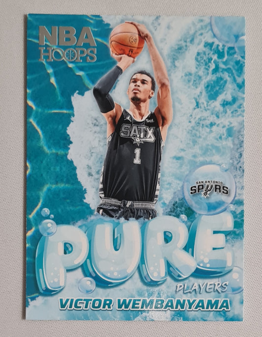 Victor Wembanyama - 2024/25 Panini Hoops Basketball NBA San Antonio Spurs - Pure Players - #09
