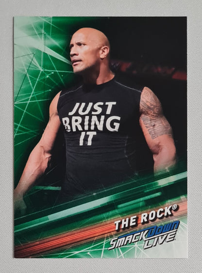 The Rock - 2019 Topps WWE Wrestling Superstar Smack Down Live #58