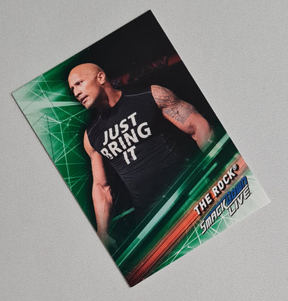 The Rock - 2019 Topps WWE Wrestling Superstar Smack Down Live #58